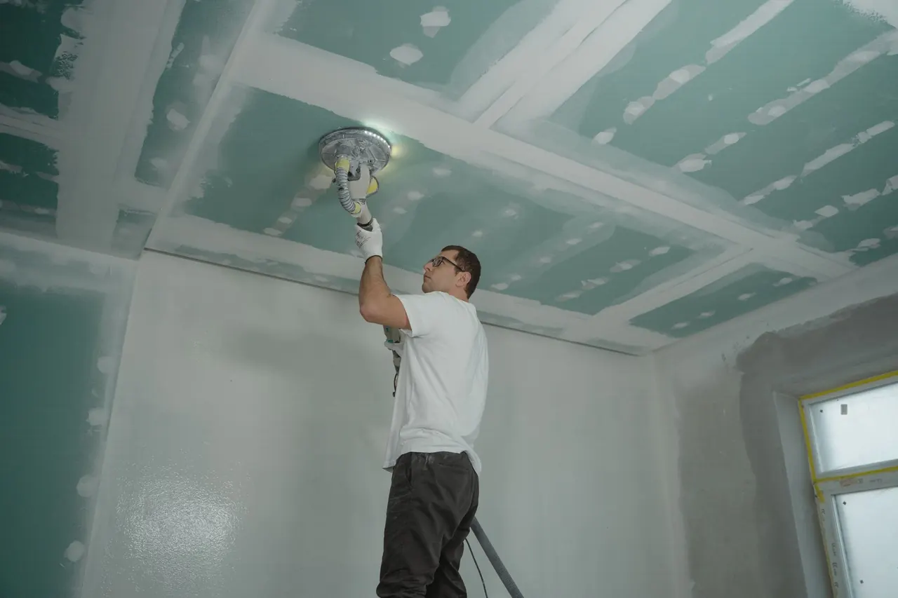 Ceiling Pipe Joint Repair